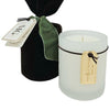 Holiday Swirl Candle in Velvet Bag, 10oz.