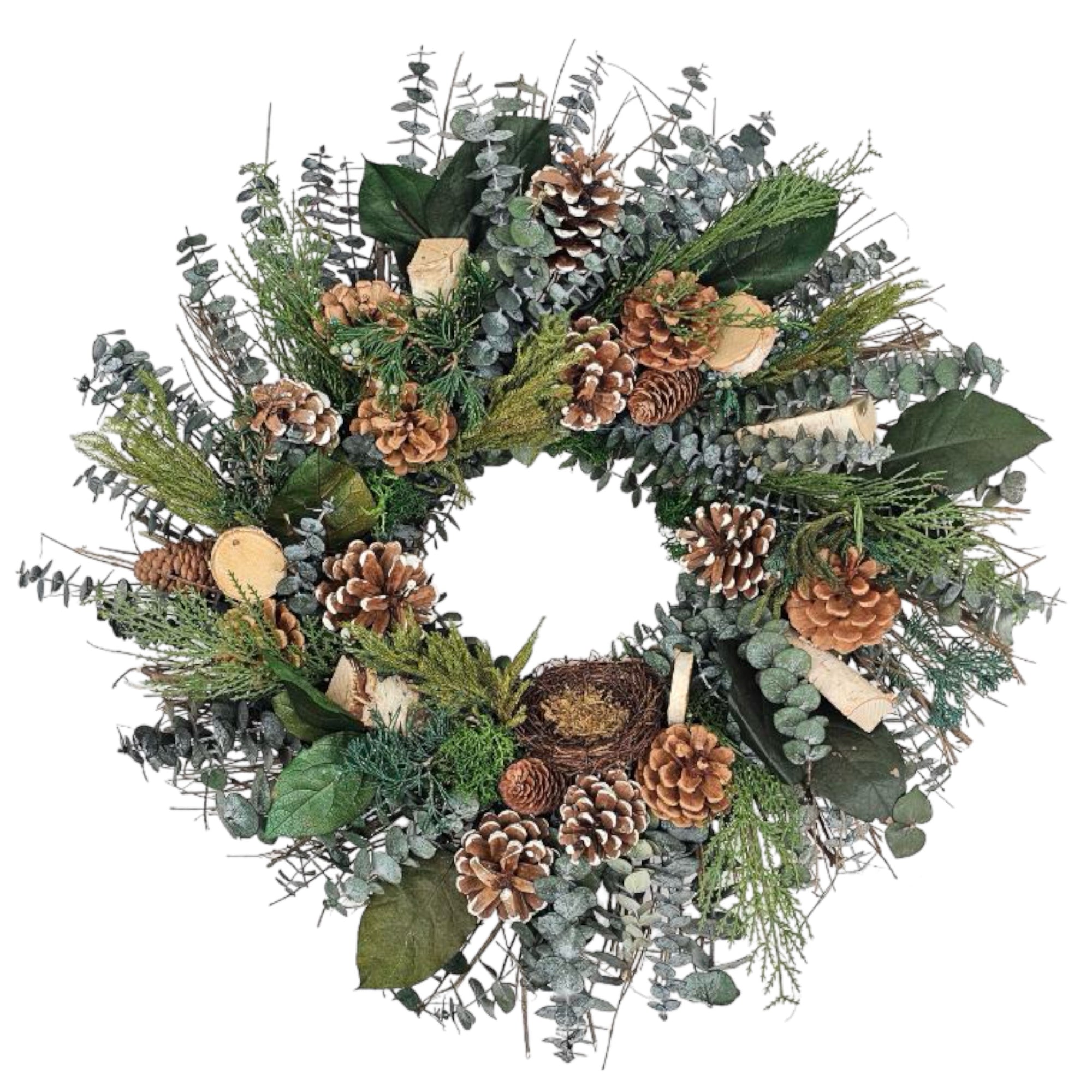 Aspen 24" Wreath, No Fragrance