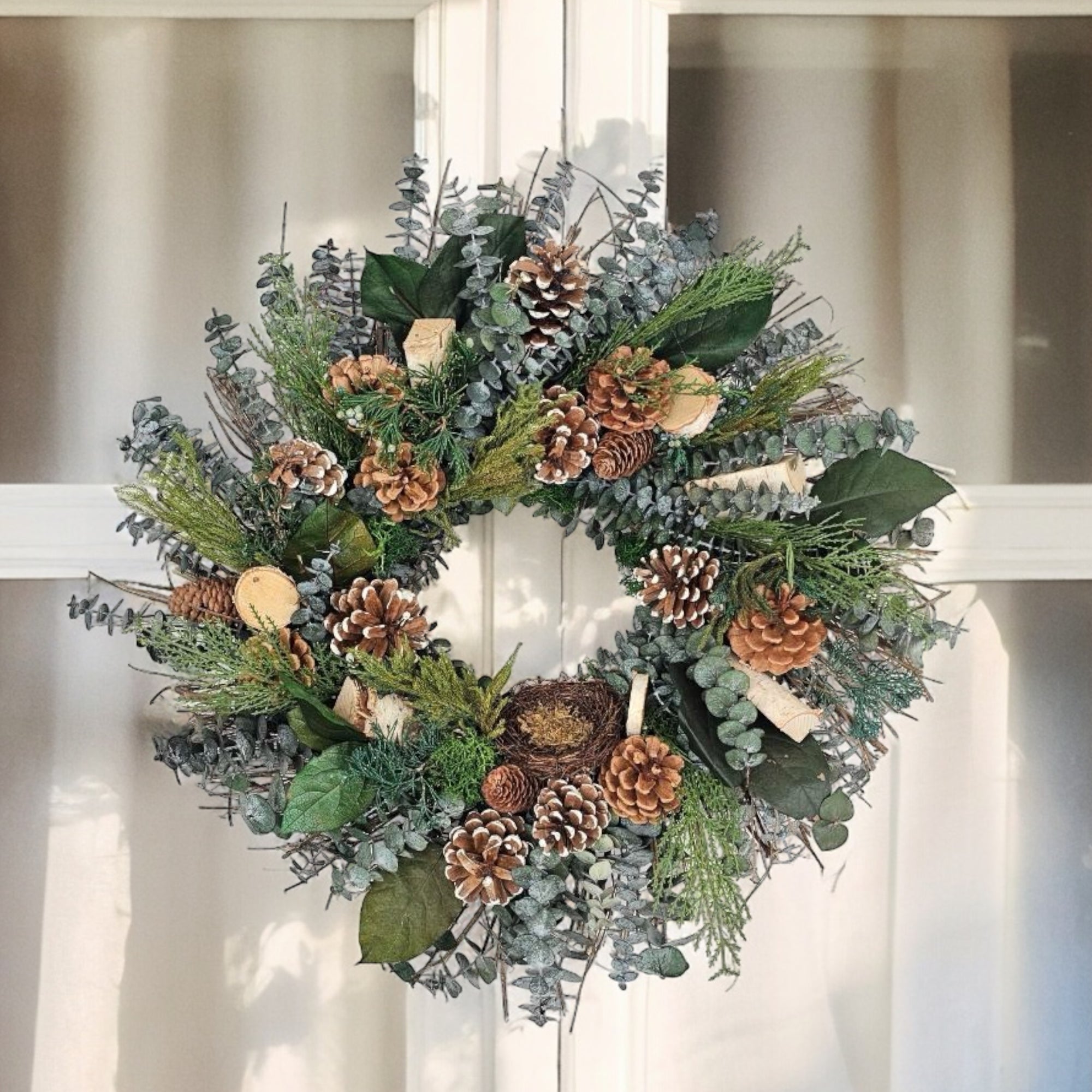 Aspen 24" Wreath, No Fragrance