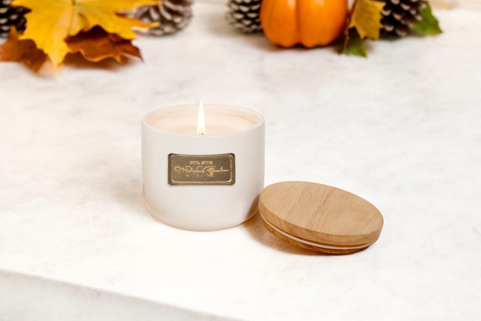 Ceramic Candle, 10.5oz