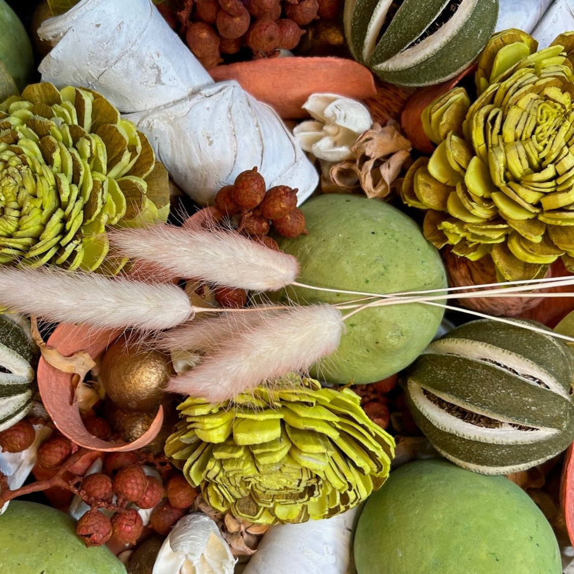 Dulce Pomelo Botanical Vase w/Lid, 7.5oz