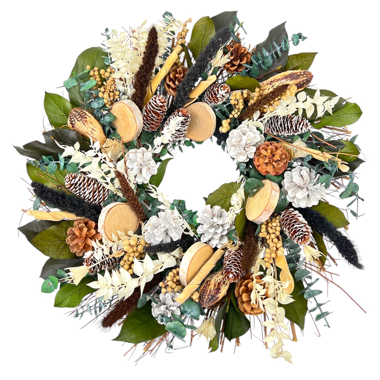 Deer Valley 24" Wreath, No Fragrance