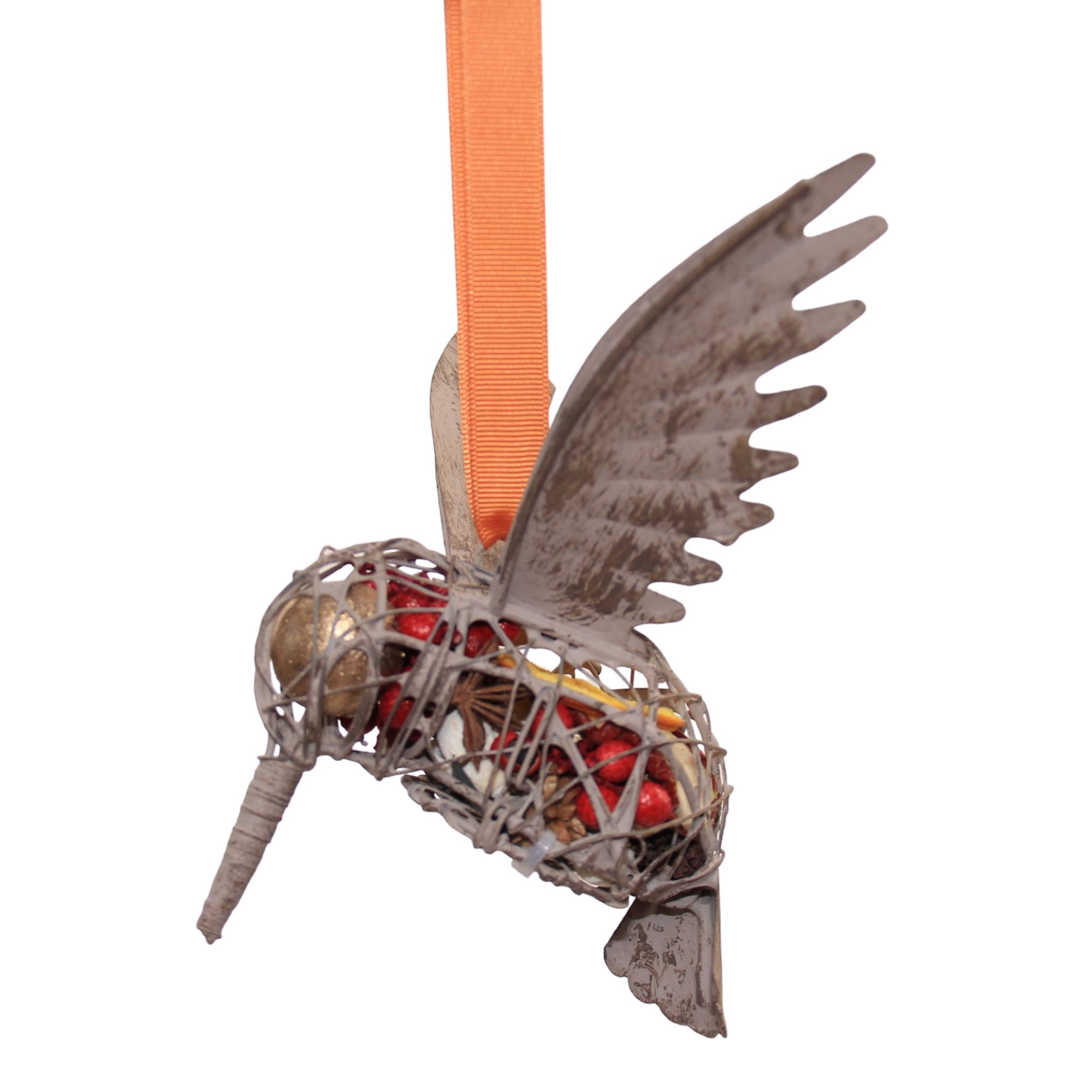 Gingerbread Humming Bird Pomander, 7.5"