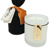 Holiday Swirl Candle in Velvet Bag, 10oz.