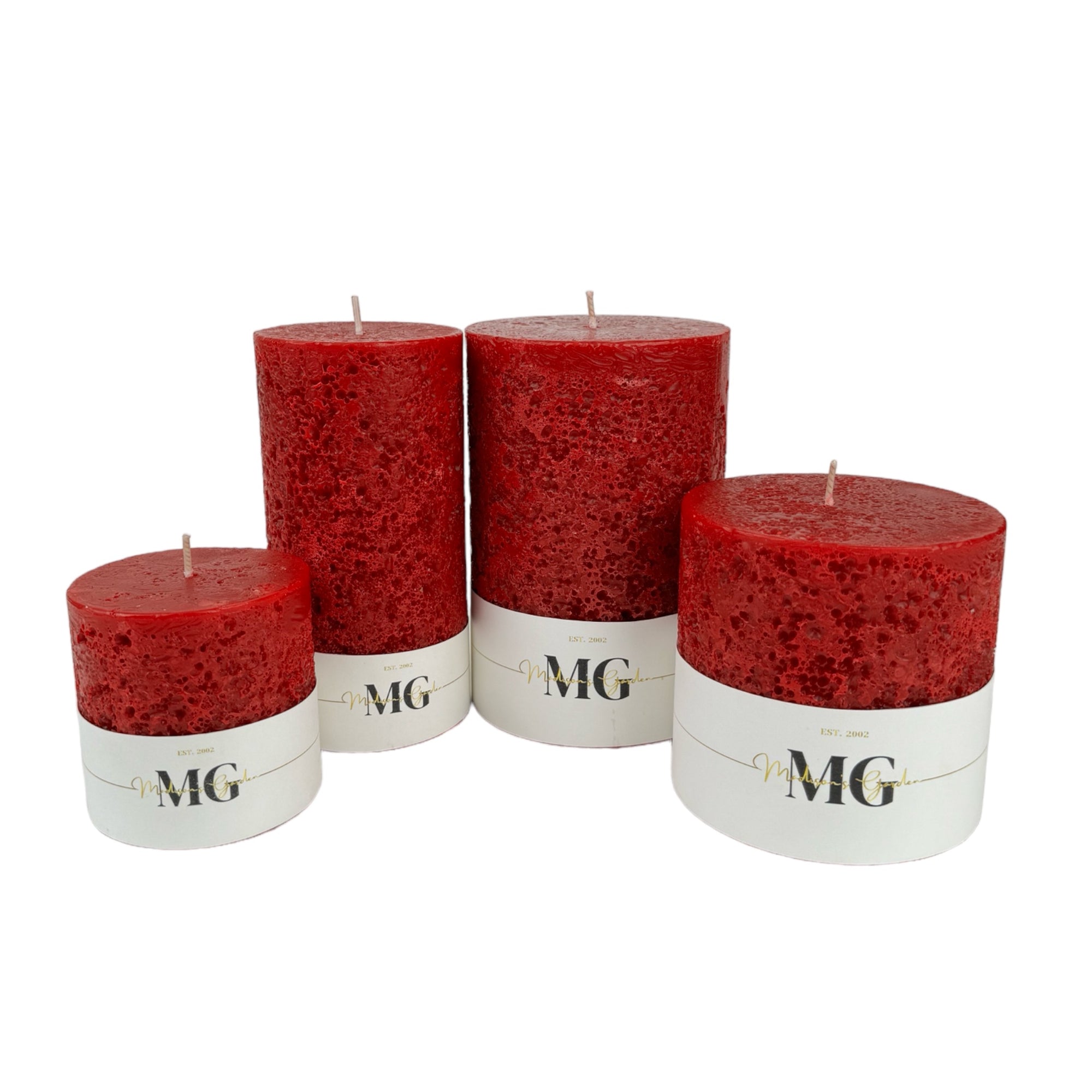 Holiday Greetings Pumice Candle