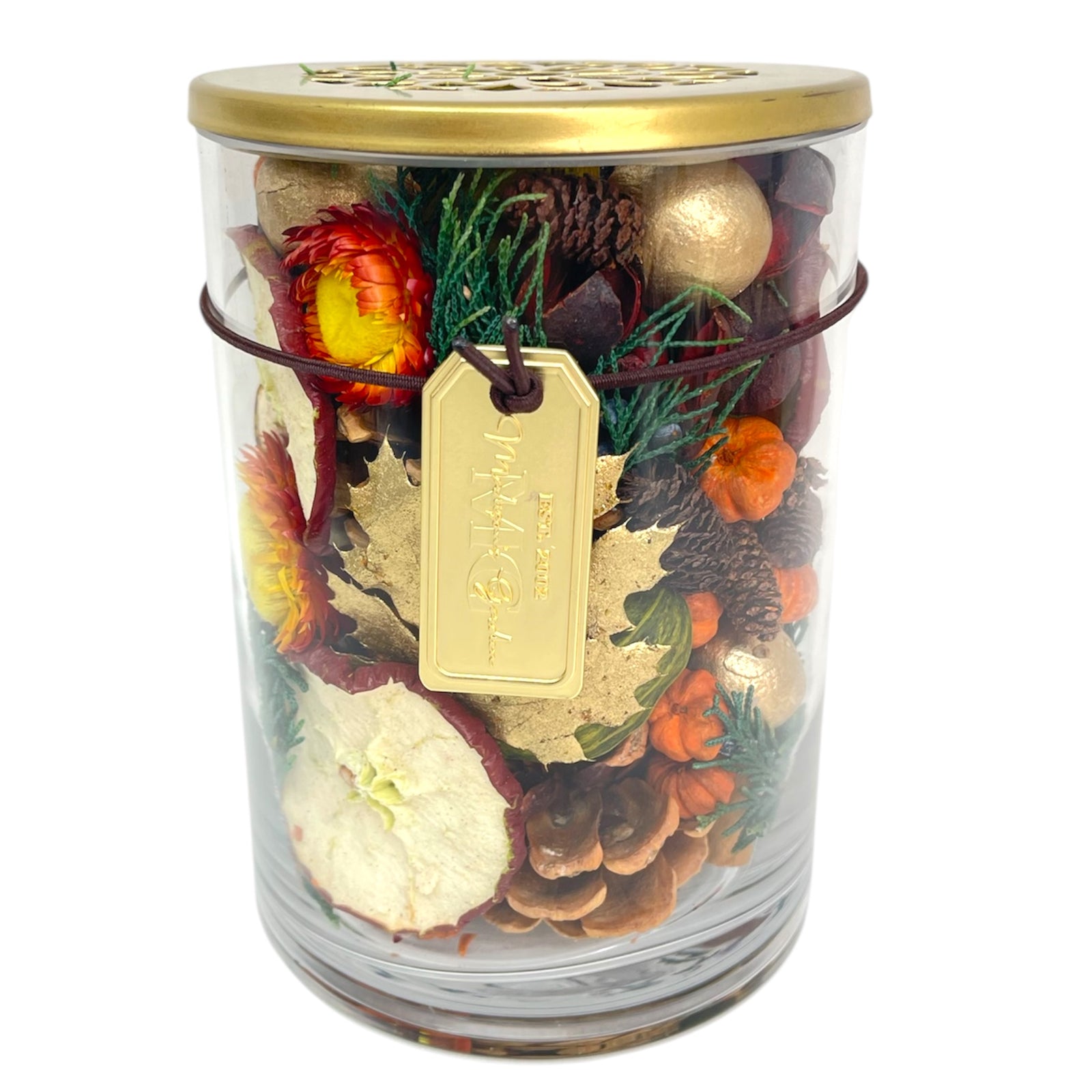 Homealone Botanical Vase w/Lid, 7.5oz