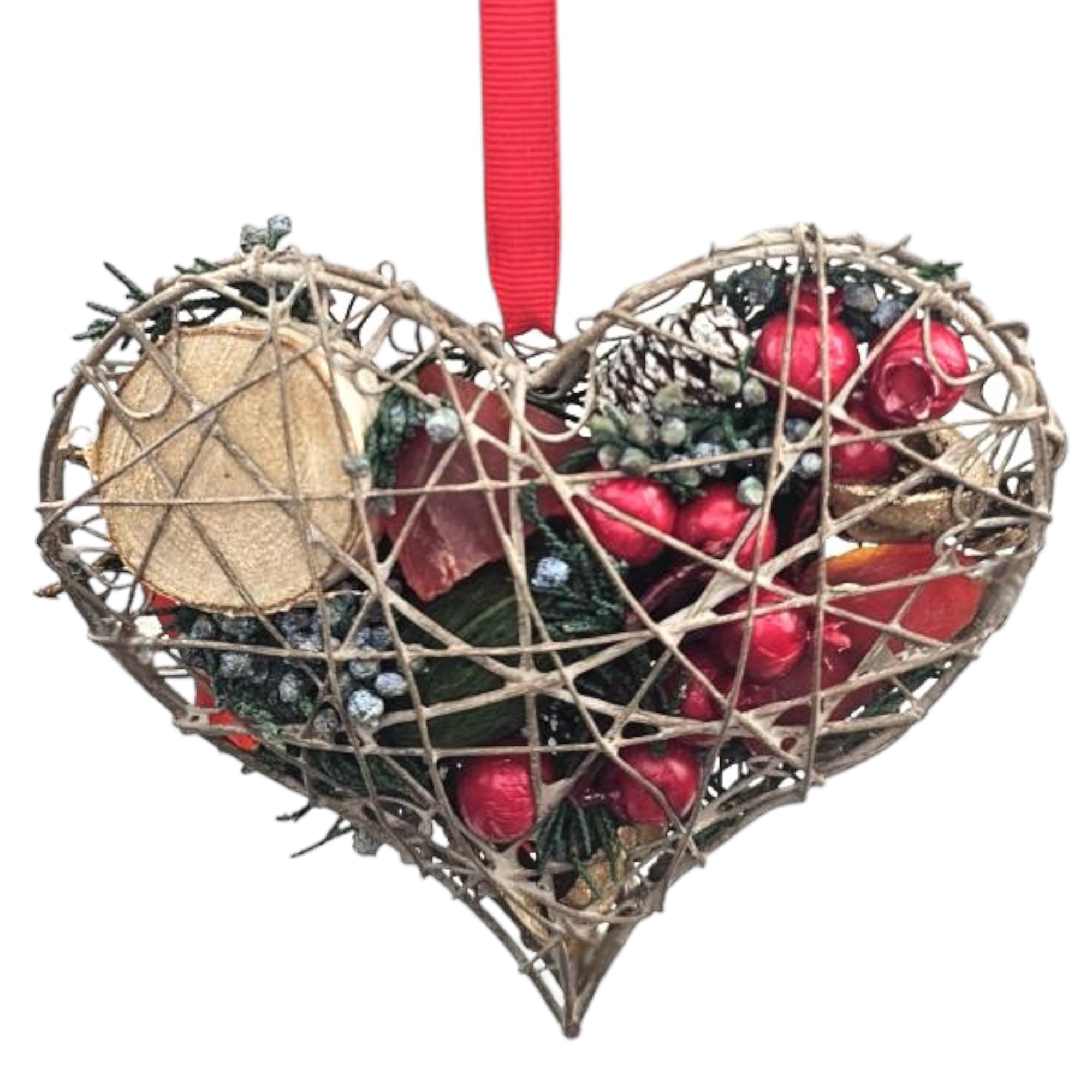 Jingle Jingle Heart Pomander, 5"