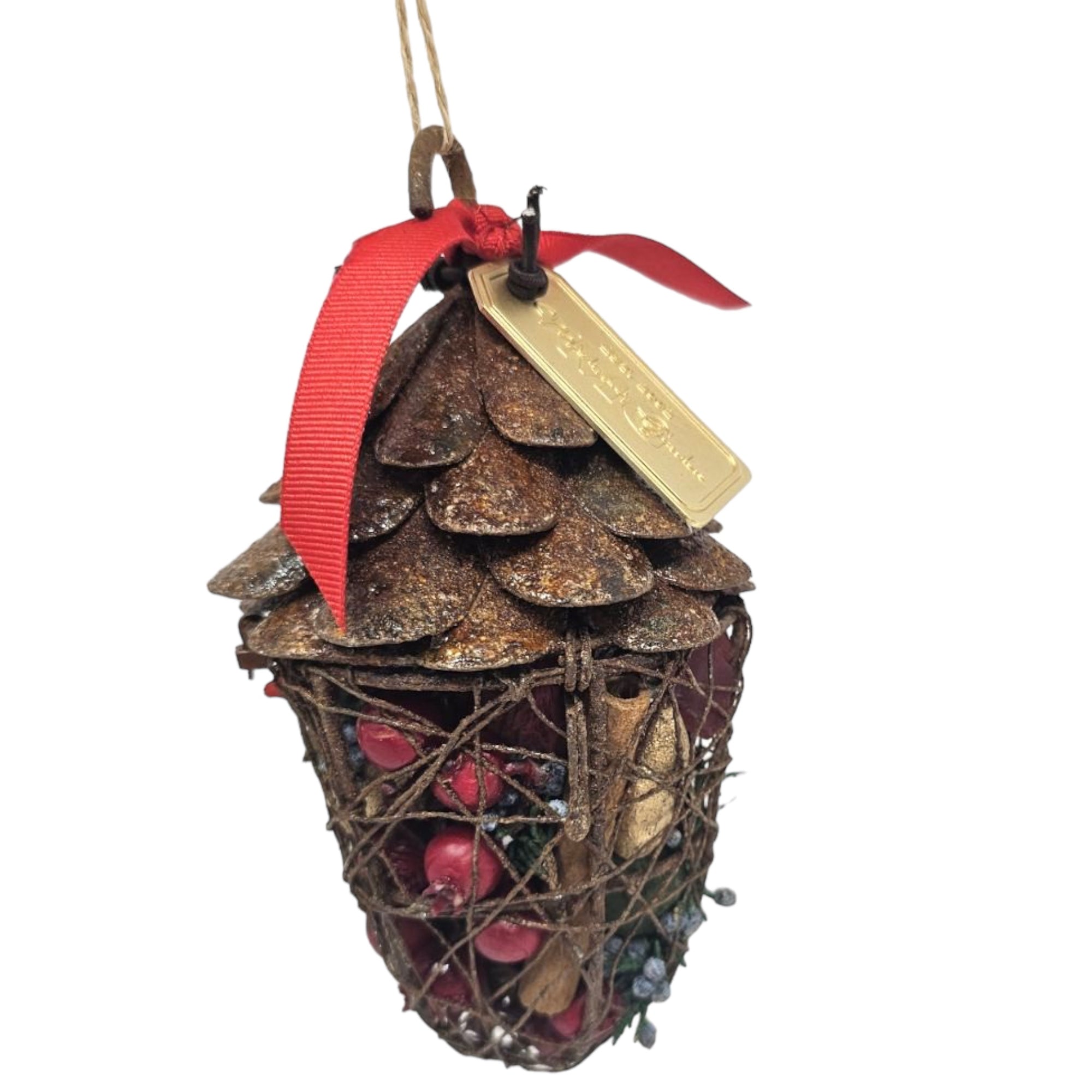 Jingle Jingle Pine Cone Pomander