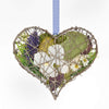 Lavender Sage Heart Wire 5"