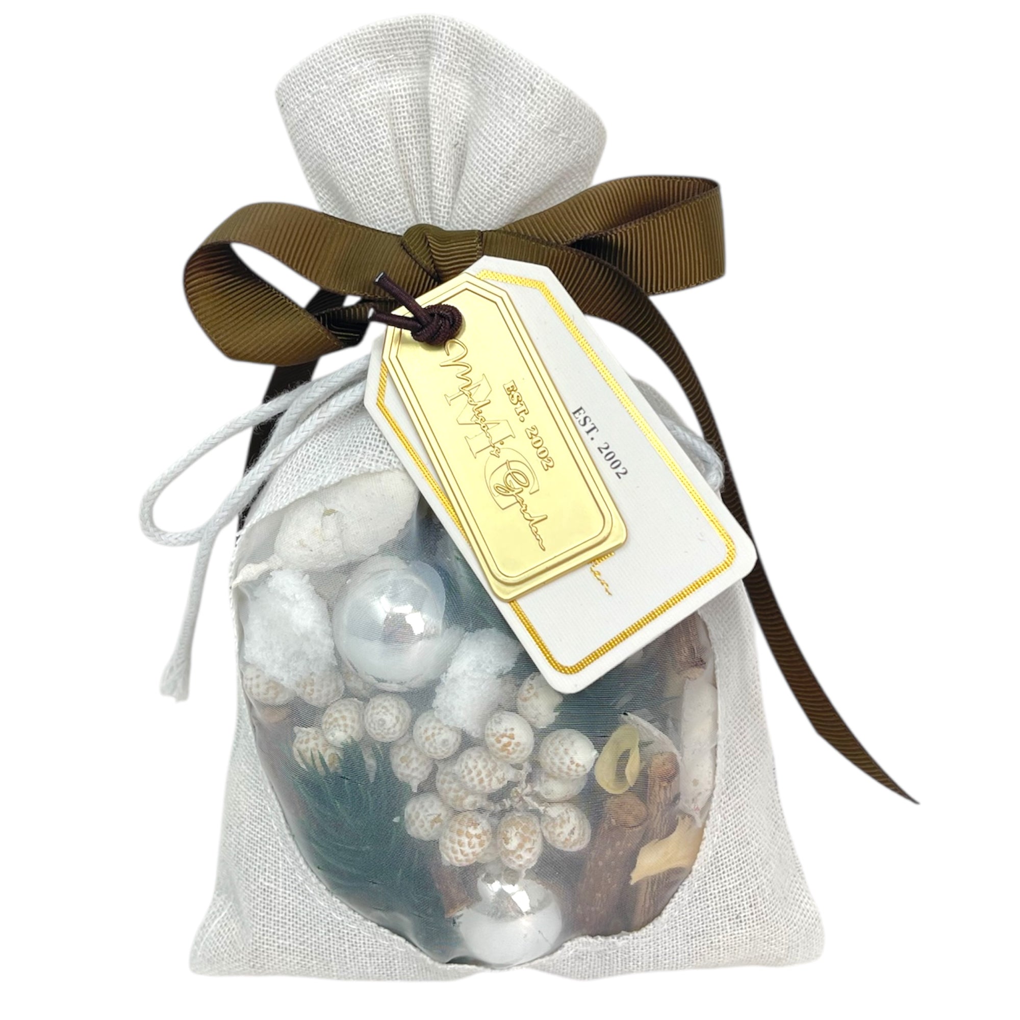 Log Cabin Linen Sachet, 5" x 8", 3.5oz