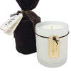 Holiday Swirl Candle in Velvet Bag, 10oz.