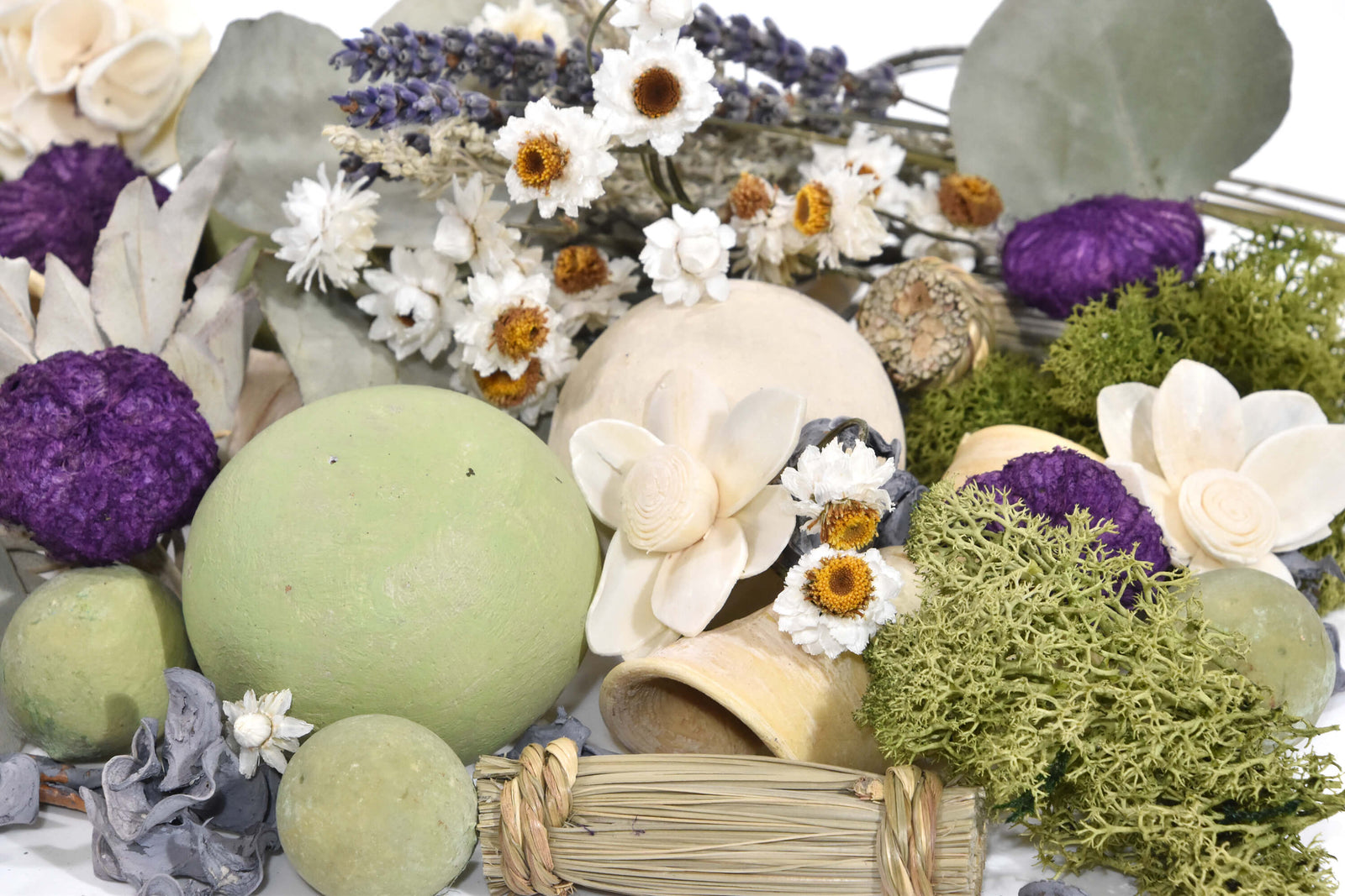 Lavender Sage Linen Sachet, 5" x 8", 3.5oz