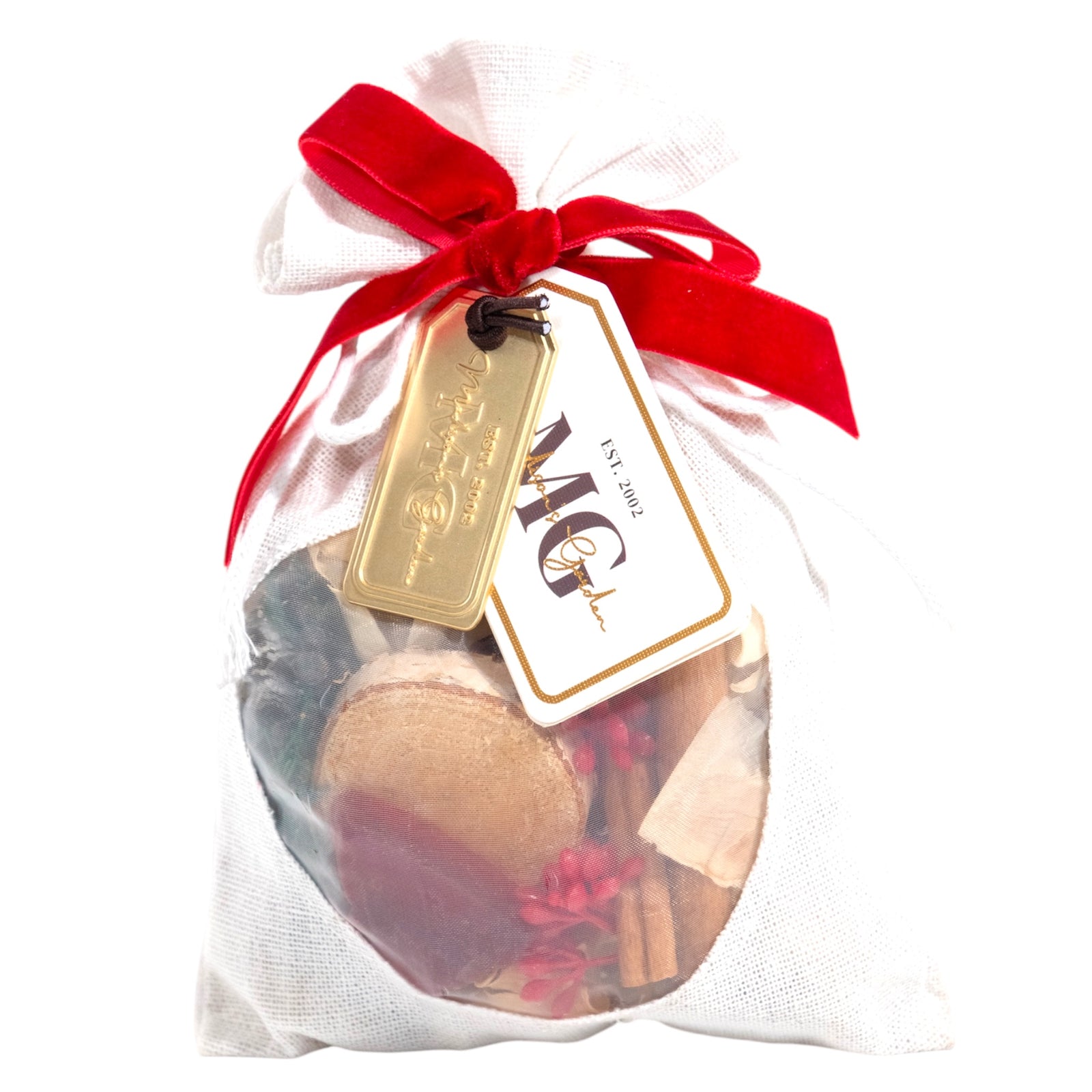 Naughty & Nice Linen Sachet, 5" x 8", 3.5oz