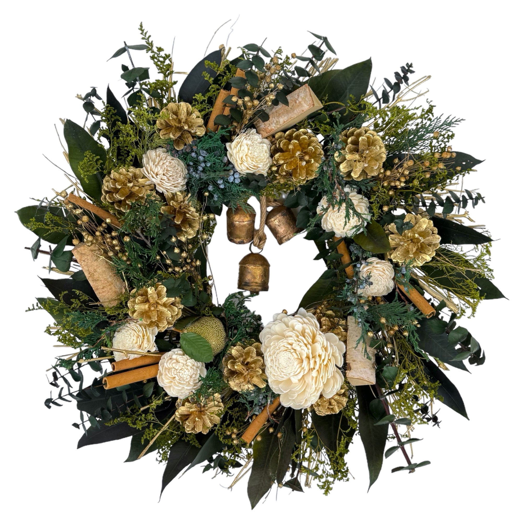 Old Fashioned Holiday 24" Wreath, No Fragrance