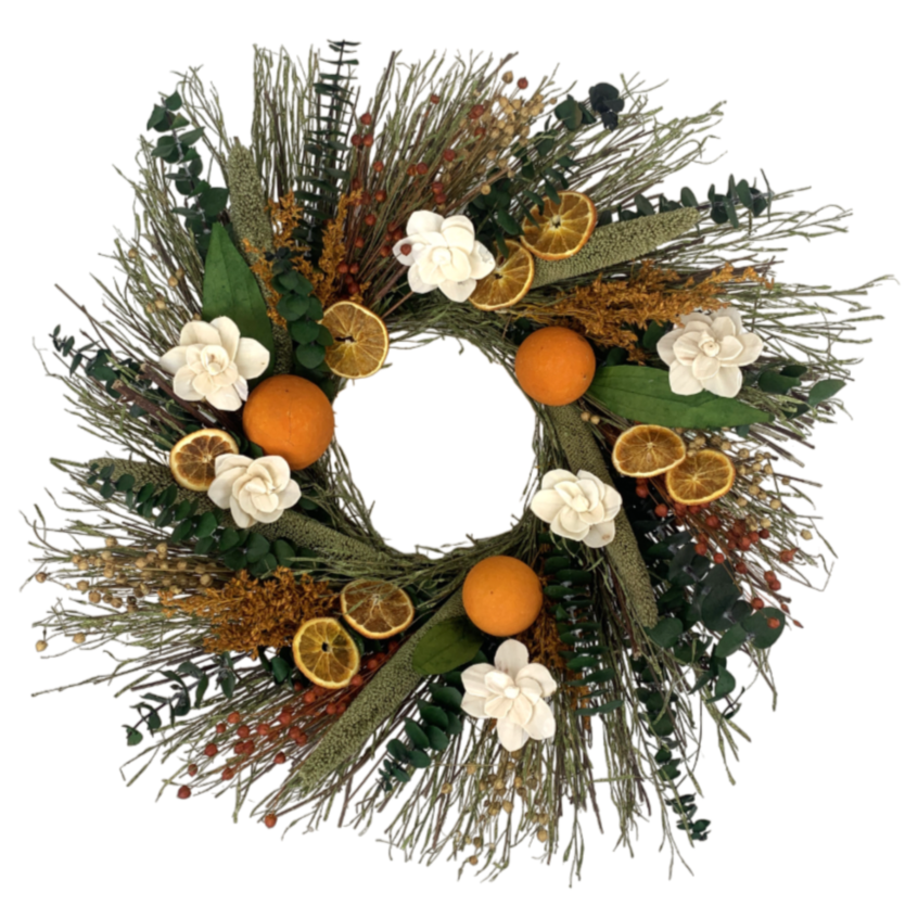 Blood Orange 24" Wreath