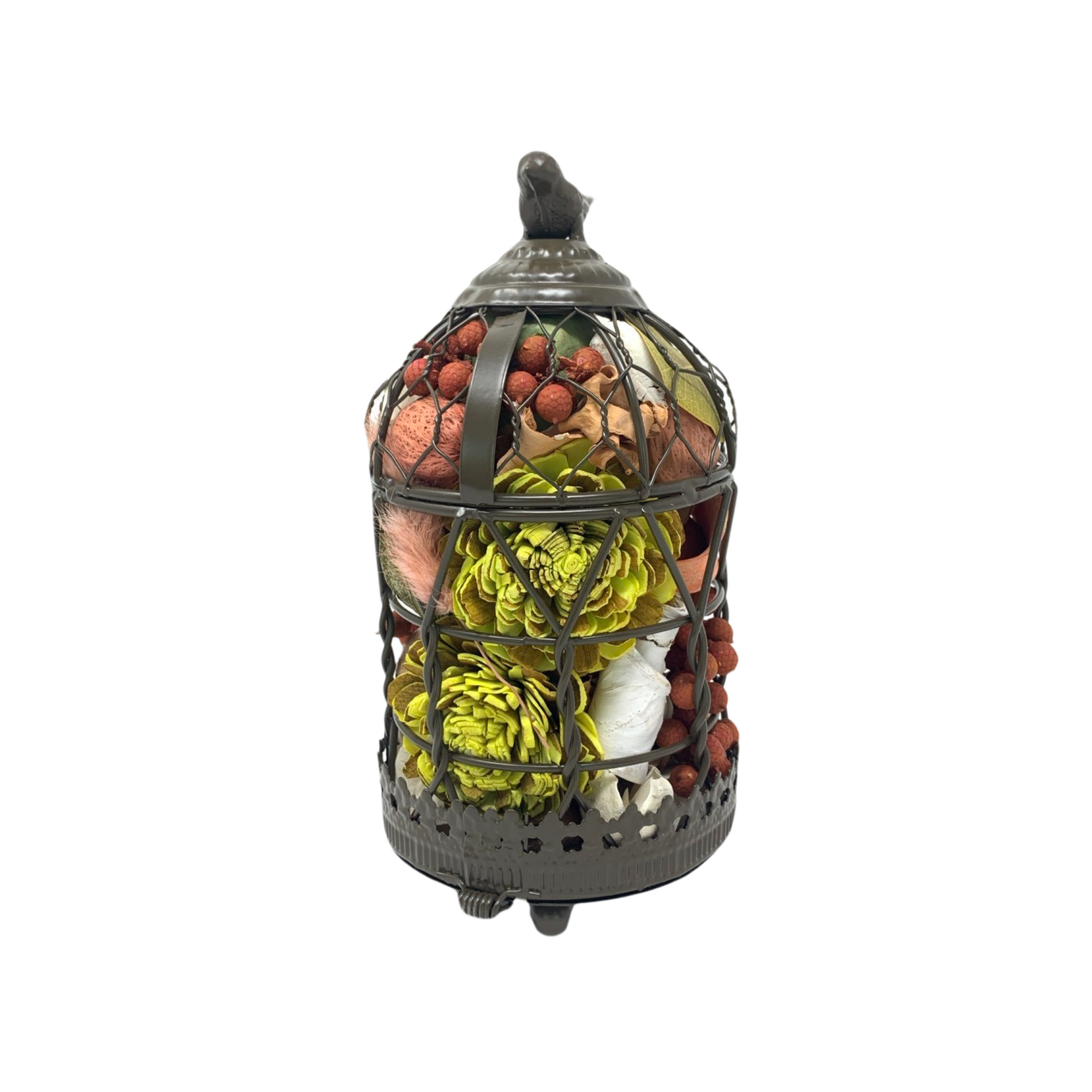 Dulce Pomelo Bird Cage, 4" x 8"