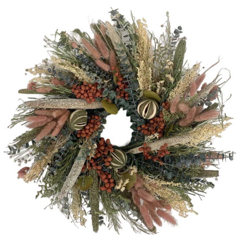 Dulce Pomelo, Wreath, 24", no fragrence