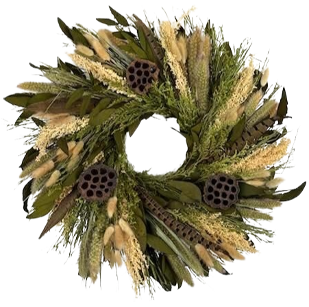 Fauna Wreath, 24". no fragrence