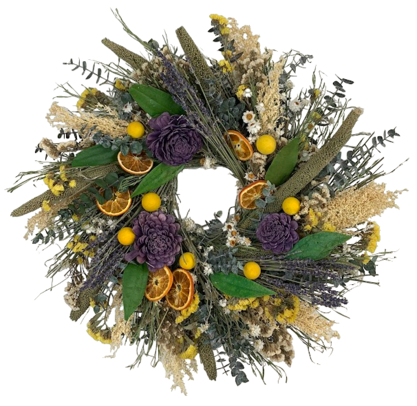 Sunshine Wreath, 24"